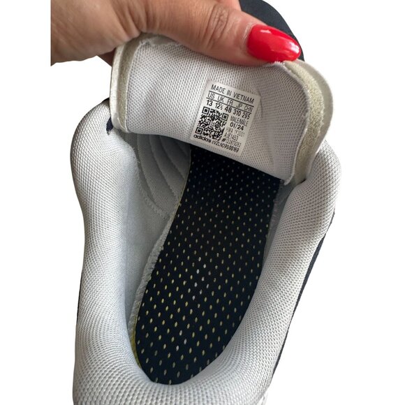 ADIDAS Men’s Blue White Suede Sneakers Size 13 - Picture 8 of 9